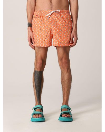 Kiton Swimsuit Man - Orange