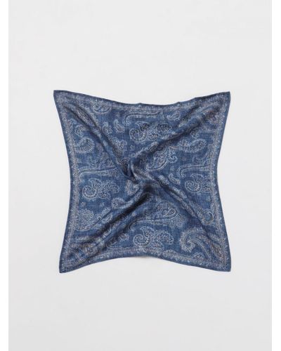 Brunello Cucinelli Foulard - Bleu