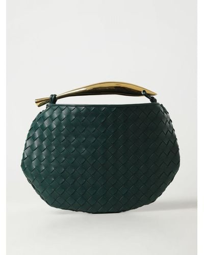 Bottega Veneta Sardine Bag In Woven Nappa - Green