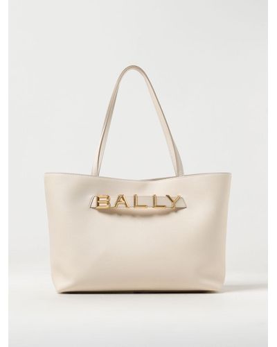 Bally Tote Bags - Natural