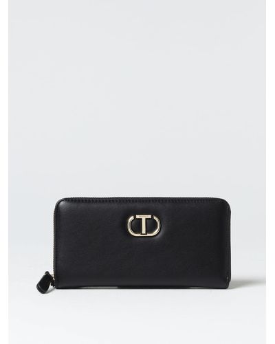 Twin Set Wallet - Black