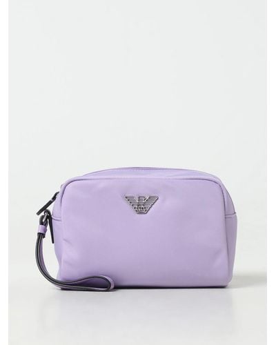 Emporio Armani Cosmetic Case - Purple