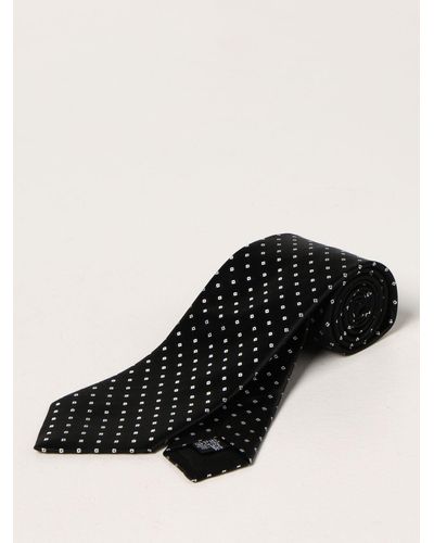 Emporio Armani Silk Tie - Black