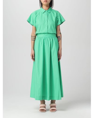 Twin Set Dress - Green