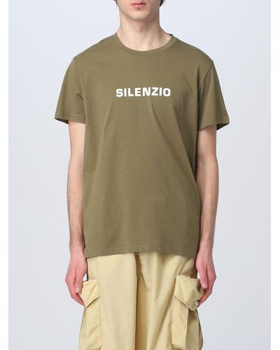 Aspesi T-shirt Silenzio in cotone - Verde