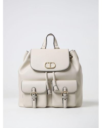 Twin Set Backpack - White