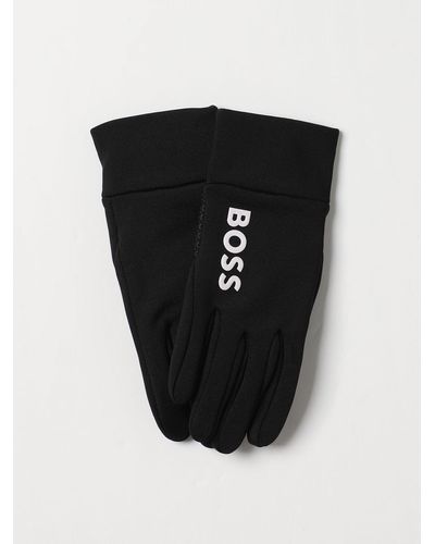 BOSS by HUGO BOSS Handschuhe in Schwarz für Herren | Lyst DE | Strickhandschuhe