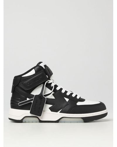 Off-White c/o Virgil Abloh Sneakers Out Of Office in pelle con logo Arrow - Nero
