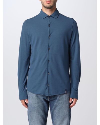 Drumohr Camisa - Azul