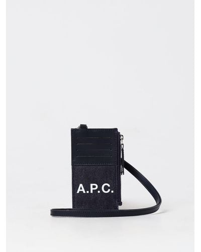 A.P.C. Wallet - Blue
