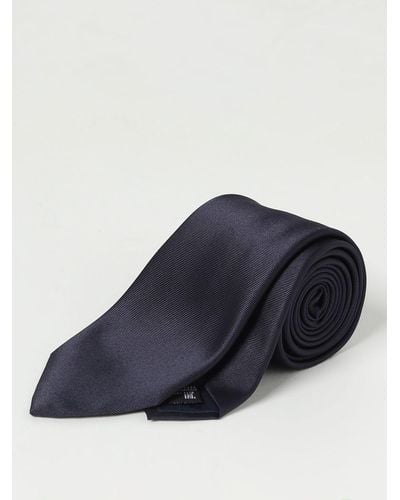 Emporio Armani Cravate - Bleu