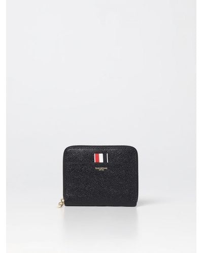 Thom Browne Leather Wallet - White