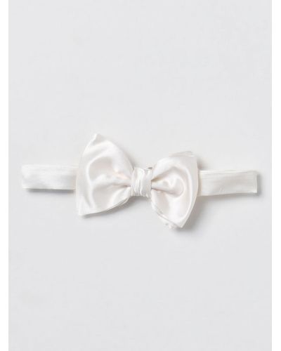 Emporio Armani Bow Tie - White