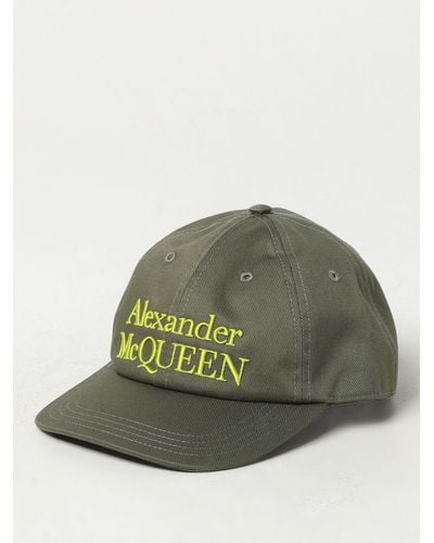 Alexander McQueen Chapeau - Vert