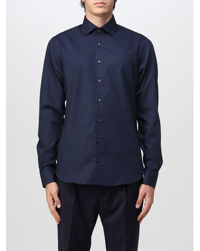 Michael Kors Camicia Michael in popeline - Blu