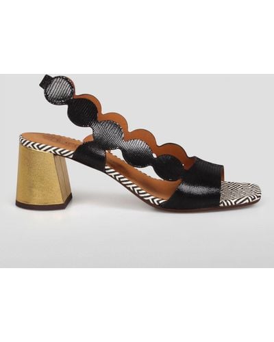 Chie Mihara Heeled Sandals - Metallic