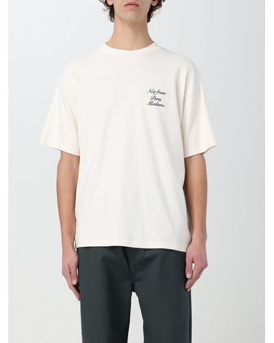 Drole de Monsieur T-shirt in jersey - Bianco
