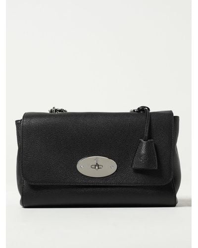 Mulberry Lily Bag In Micro Grained Leather - Black