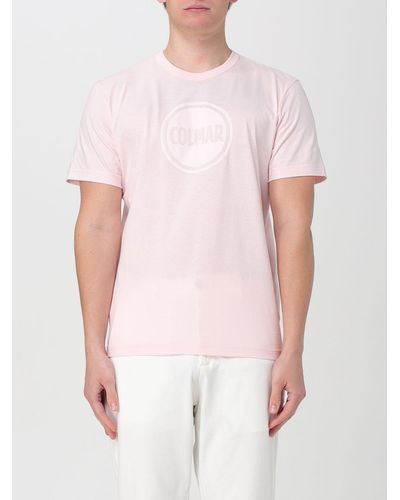 Colmar T-shirt di cotone con logo - Rosa