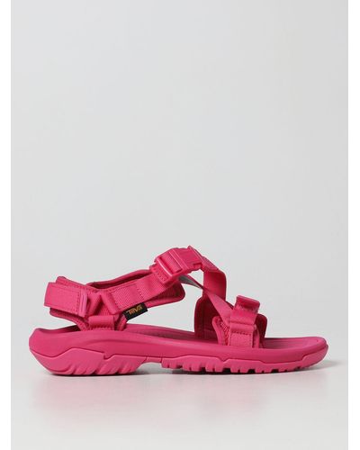 Teva Flache sandalen - Pink