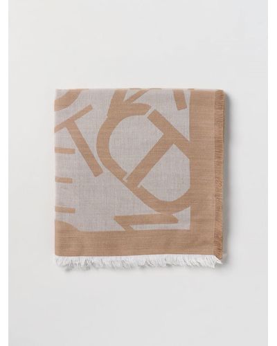 Twin Set Scarf - Natural