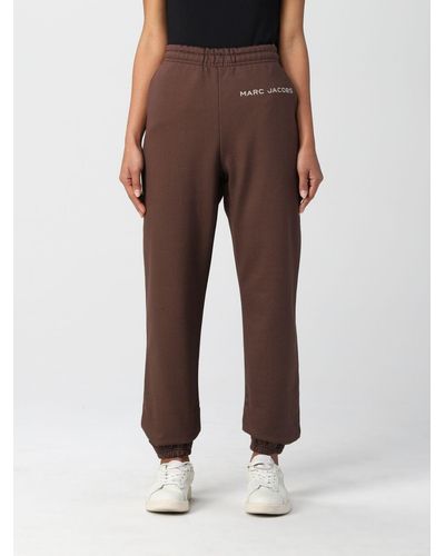 Marc Jacobs Cotton jogging Trousers - Brown