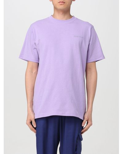 FAMILY FIRST T-shirt in cotone - Viola