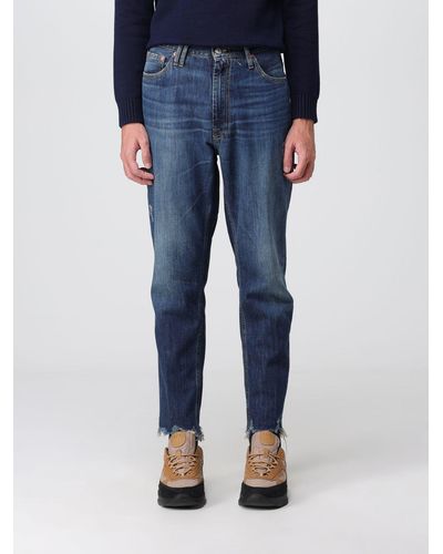 CYCLE Jeans in denim effetto used - Blu