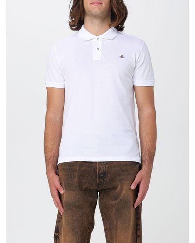 Vivienne Westwood Polo in cotone - Bianco