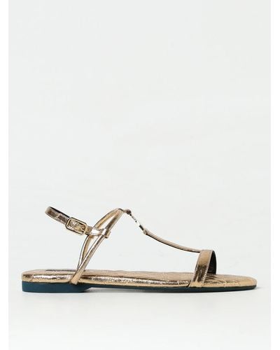 Patrizia Pepe Flat Sandals - Natural