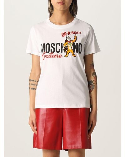Moschino T-shirt Chinese New Year - Rosso