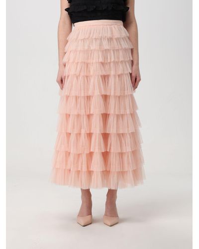 Twin Set Gonna in tulle - Rosa