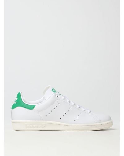 adidas Originals Stan Smith 80s Sneakers In Leather - White