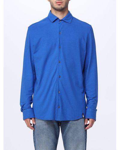 Drumohr Camisa - Azul