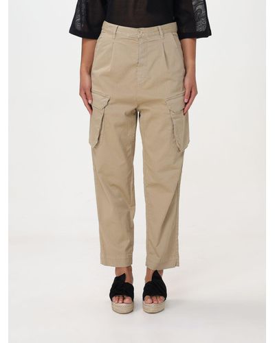 Semicouture Trousers - Natural