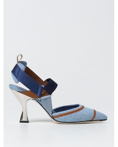 Fendi High Heel Shoes - Blue
