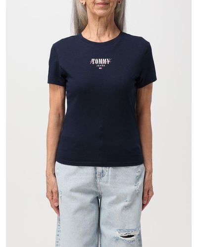 Tommy Hilfiger T-shirt in cotone - Blu