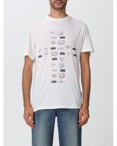 424 T-shirt in cotone con stampa grafica - Bianco
