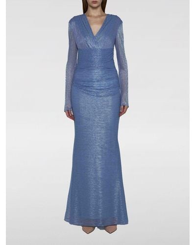 Talbot Runhof Dress - Blue