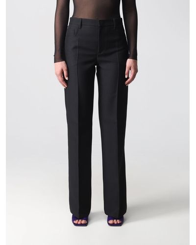 Philosophy Di Lorenzo Serafini Pants In Fabric - Black