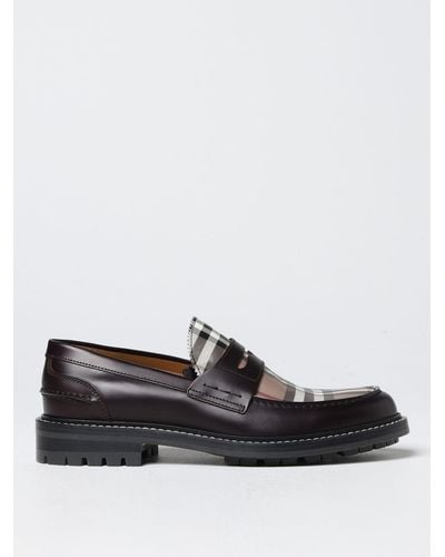 Burberry Fred Country Loafer In Leather - Black