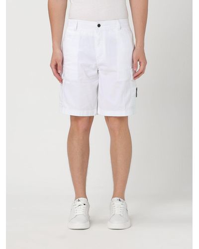 Ck Jeans Pantalones cortos - Blanco