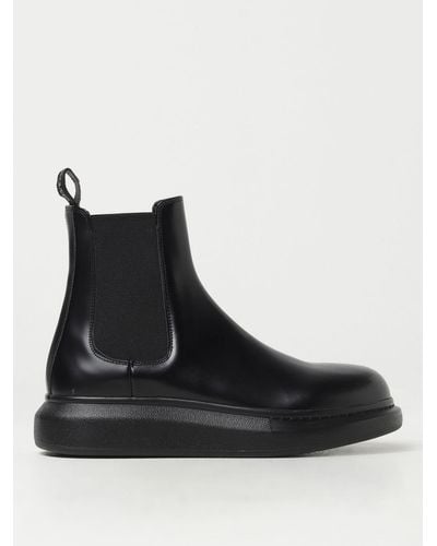 Alexander McQueen Flagship Sole Chelsea Boots - Black