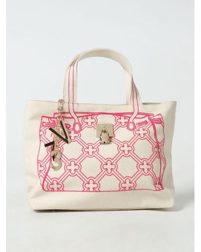 V73 Tote Bags - Pink