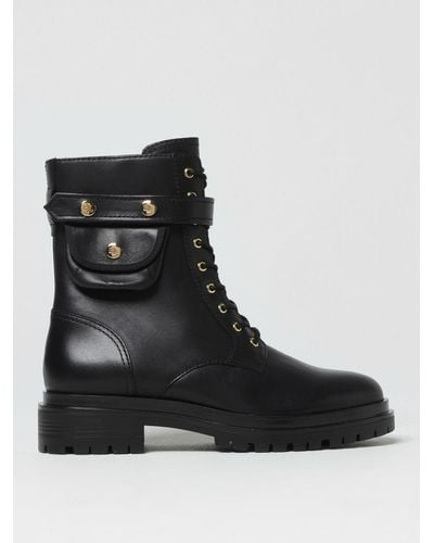 Lauren by Ralph Lauren Flat Ankle Boots - Black