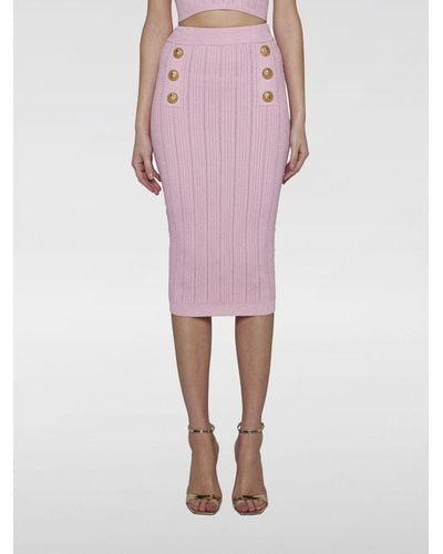 Balmain Skirt - Pink