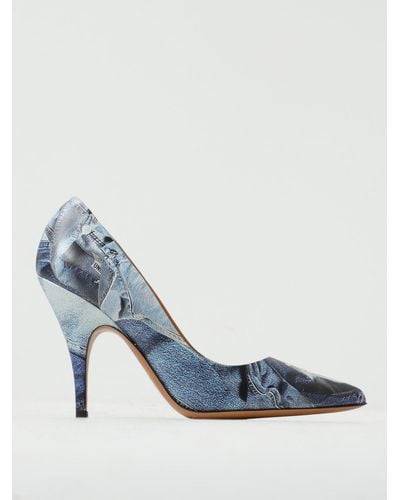 Moschino Jeans Court Shoes - Blue
