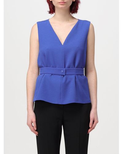 Emporio Armani Top - Bleu