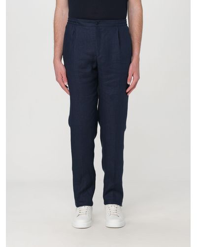 Kiton Trousers - Blue