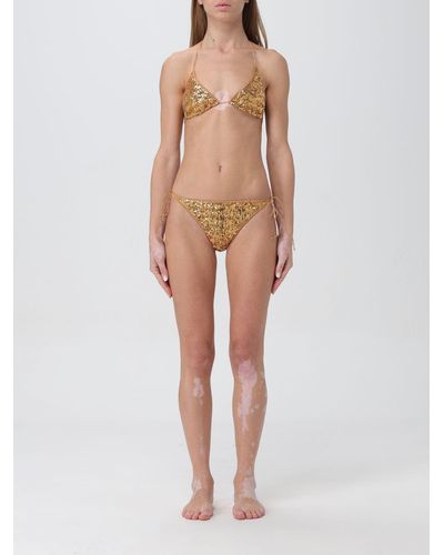 Oséree Costume a bikini con paillettes Oseree - Neutro